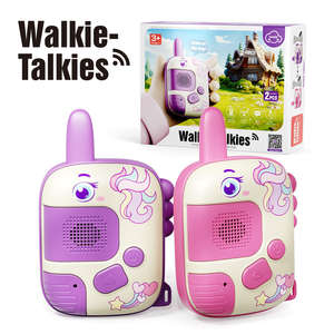 Talkies-walkies WonderStone, lot de 2, téléphones jouets pour enfants de 3 à 6 ans, pour les jeux de camping et de randonnée en plein air à longue portée - Product Image 2