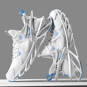 Zapatillas de Moda con Suela de PVC y Cierre de Calcetín, Zapatillas Deportivas Casuales para Correr, Zapatillas de Diseño para Mujer, Zapatillas Deportivas para Caminar para Hombre, Tendencia de Moda de Primavera y Otoño - Product Image 2