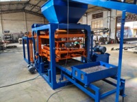 Machine automatique hydraulique PLC QT4-15 pour la fabrication de blocs creux en ciment et de pavés emboîtables en zigzag à Blantyre, Lilongwe, Malawi
