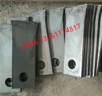 Pièces de rechange de broyeur à marteaux d'alimentation lames de marteau, couteaux en acier au carbone de broyeur à marteaux