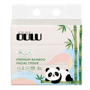 Rollo de Papel Toalla de Pulpa de Bambú Virgen 100% Ecológico, Ultra Suave, de 2 Capas, de Alta Calidad, Venta al por Mayor de Fábrica <span class=keywords><strong>OULU</strong></span> - Product Image 3