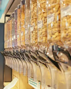 Ecobox số lượng lớn thực phẩm quả các loại hạt ngũ cốc quả một granel Kẹo Cà Phê đậu thực phẩm hạt quả cho các cửa hàng