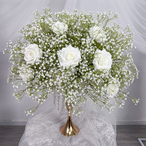 Hot Sale Artificial Silk flower ball wedding Customized Event Decorative <b>Table</b> Centerpieces flower ball - Product Image 1