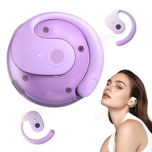 By01 Tai nghe over-ear không dây thực sự có màn hình LED IPX-4 Tai nghe khử tiếng ồn kỹ thuật số chống nước - Product Image 2