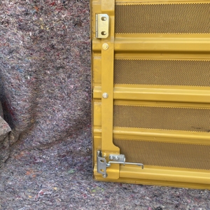 Panneau de couverture de compartiment de radiateur en acier, vente en gros d'usine, compatible avec les marques Caterpillar, pour porte latérale d'excavatrice CAT 336GC - Product Image 2