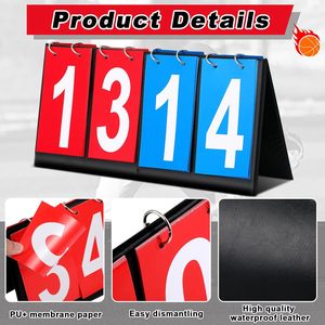 Flipper segnapunti da tavolo digitale portatile Premium per il punteggio nelle partite di pallavolo di Tennis di calcio di basket - Product Image 4