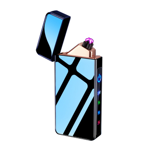 Th780 dual arc lighter cigarette lighter personality induction ignition USB charging digital electric quantity metal cigarette