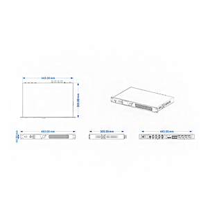 เครื่องขยายเสียงดิจิตอล FD2 ซีรีส์ <span class=keywords><strong>2</strong></span> * 4500 วัตต์ - เครื่องขยายเสียงโลหะระดับมืออาชีพพร้อม DSP - Product Image 2