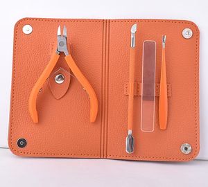 Professional Multi-function Manicure Pedicure <b>Set</b> Stainless Steel <b>Nail</b> Art Tools Cuticle Nipper Glass <b>Nail</b> File Dead Skin - Product Image 6