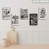 Si tengo que agitarlo, es que es hecho en casa, letrero metálico divertido, decoración de pared de cocina vintage con estilo rústico de madera blanca