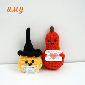 Dệt kim búp bê Crochet khuyến khích sự đánh giá cao Thú nhồi bông Crochet cổ vũ tích cực Quà Tặng Bán Buôn Đồ chơi - Product Image 4