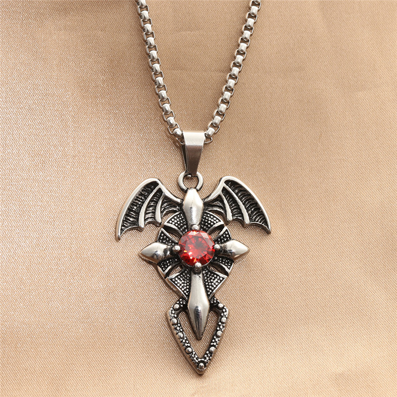 Colgante de plata con cadena de perlas cuadradas de 3,0*60cm