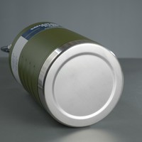 Portable 64oz Double Paroi Isolé Vide 304 En Acier Inoxydable Demi-Gallon Growler Flacon Pichet Bouteille D'eau avec Bouchon Magnétique
