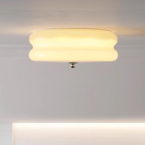 Cream <b>Ceiling</b> <b>Light</b> 32cm 40cm Led Surface Mounted Home Ambient Lighting For Bedroom Hallway Entryway - Product Image 3