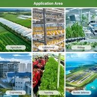 Ferme verticale en conteneur d'expédition avec système aéroponique, laitue, champignons, safran, énergie solaire, moteur, couverture en acier