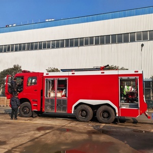 Nuevo Camión de Bomberos de Doble Cabina 6x4, Camión de Rescate Contra Incendios, Camión de Bomberos de Agua y Espuma - Product Image 3