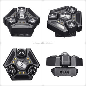 Luz Móvil de Cabeza LED Profesional de 150W, Bola Mágica 4 en 1 RGBW, Efectos de Escenario para Equipos de DJ y Actuaciones - Product Image 3