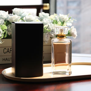 Bouteilles de parfum de luxe de forme unique pour hommes et femmes Bouteille de parfum vide de 100ml avec boîte - Product Image 2