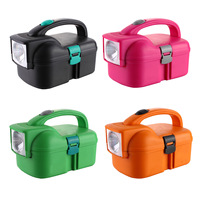 Douille de mèche extérieure, mini batterie led professionnelle, lampe de poche, boîte à usage domestique, kit d'outils manuels de réparation 9-29 pièces