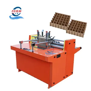 Discount price cardboard inserting machinery paper partition slotting machine
