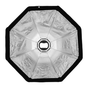 Triopo-Paraguas de montaje Bowens para exteriores, softbox octogonal portátil con foto de 90cm, para estudio, luz estroboscópica - Product Image 5
