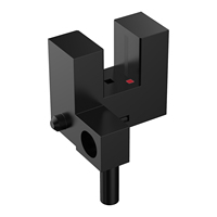 Capteur miniature de type F à fente SOP-U92, boîtier ABS, IP50, infrarouge 940 nm, réponse rapide 3 kHz pour machines d'emballage