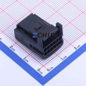1318774-2 Housing (Wire-to-Board / Wire-to-Wire) P=2.2mm Connector ( Jack Structure: 2x6P )( Pitch: 2.2mm )( Row Spacing: 3mm ) - Product Image 1