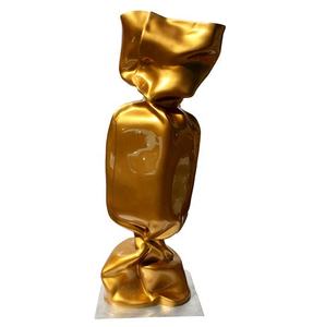 Escultura de Piruleta de fibra de vidrio para decoración de ventanas, estatua de dulces de fibra de vidrio para exteriores - Product Image 1