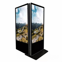 Écran tactile 43" 55" 65" 75" 86" 4K IPS, kiosque numérique sur pied pour intérieur, signalisation numérique et écran LCD