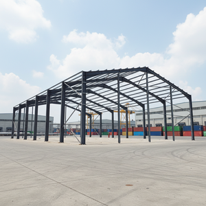से प्रमाणित त्वरित असेंबली स्टील हैंगर पोल बैरन किट धातु गोदाम स्टील संरचना कार्यशाला भवन - Product Image 3