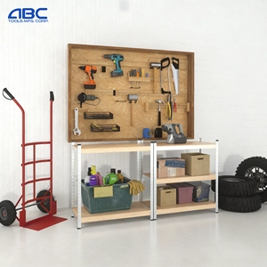 ABCTOOLS Étagère de rangement métallique à 5 niveaux de qualité commerciale, robuste et réglable, en acier, <span class=keywords><strong>pour</strong></span> garage, entrepôt, garde-manger - Product Image 6