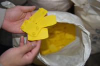 Bride de tuyau en plastique SAE couvre-embout de protection intégrale