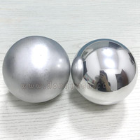 Esfera Hueca de Aluminio Pulido, 80-200 mm de Diámetro, 2 mm de Grosor, Estilo Hada, para Proyectos Comerciales y de Arte Público