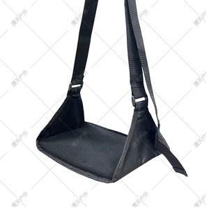 <b>Hammock</b> Resting Mat With Pe Board One Size Fits All Black Polyester Travel Office High Speed Rail Airplane Use - Product Image 2