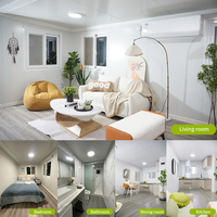 Maison modulaire préfabriquée portable de luxe de 40 pieds Maison en conteneur de 2 chambres à coucher pour la vie en plein air en famille