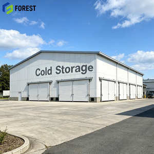 Steel Structure Cold Storage Fast Installation Professional Grade Seafood Distribution Prefabricated <b>Metal</b> - Product Image 1