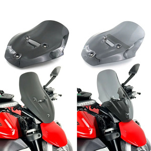 Parabrezza moto parabrezza da turismo deflettori vento trasparente per <span class=keywords><strong>Ducati</strong></span> Diavel V4 2023 <span class=keywords><strong>accessori</strong></span>