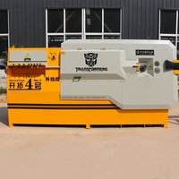 Cintreuse de fil CNC 2D pour treillis de construction, machine de traitement automatique CNC pour la production d'étriers et de maillons