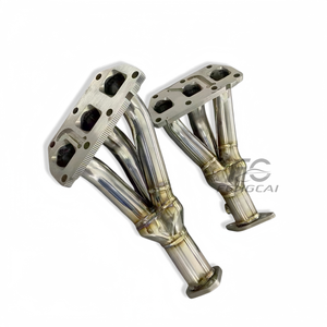 Collecteur d'échappement avant SS304 pour Volkswagen <span class=keywords><strong>Golf</strong></span> R36 <span class=keywords><strong>R32</strong></span> Magotan 2008-2011 3.6 3.0 3.2 Amélioration des performances de course - Product Image 6
