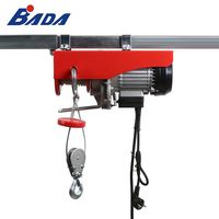 Nouveau palan électrique à câble métallique BADA 200/400 kg, moteur AC 750 W, capacité de levage, construction métallique, pour hôtels