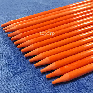 TOPFRP FRP Fiberglass Rod Driveway Marker with Laser Reflective Tape Pultrusion Technique Smooth Surface 1/4" 5/16" 3/8" - Product Image 4