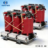 Transformateur isolé à résine de type sec SCB11 triphasé 6KV 35KV 50Hz à enroulement en cuivre, dispositif de distribution électrique