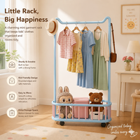 Porte-manteau multifonctionnel sur pied en fer pour la maison, séchoir à linge pour balcon et chambre avec tringle mobile