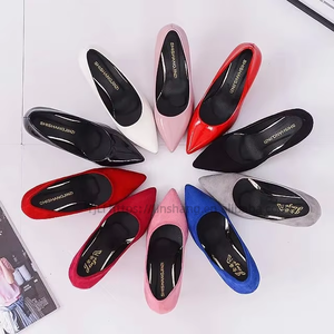 รองเท้าส้นสูงสไตล์เกาหลี สีพื้น เรียบง่าย น้ำหนักเบา สำหรับผู้หญิง - Product Image 4