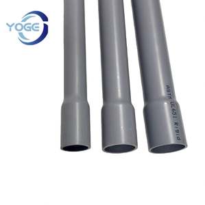 電気コンジットYOGE U Lリスト5in PVCスケジュール40/スケジュール80高圧UV耐性ライトグレー - Product Image 5