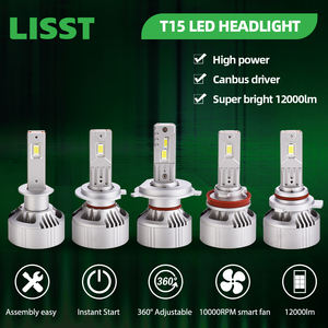 고출력 H11 <span class=keywords><strong>Led</strong></span> 헤드 라이트 전구 65 와트 12000lm 사용자 정의 H4 H7 9005 9006 슈퍼 밝은 cambus 헤드 라이트 <span class=keywords><strong>Led</strong></span> 자동차 헤드 라이트 - Product Image 2