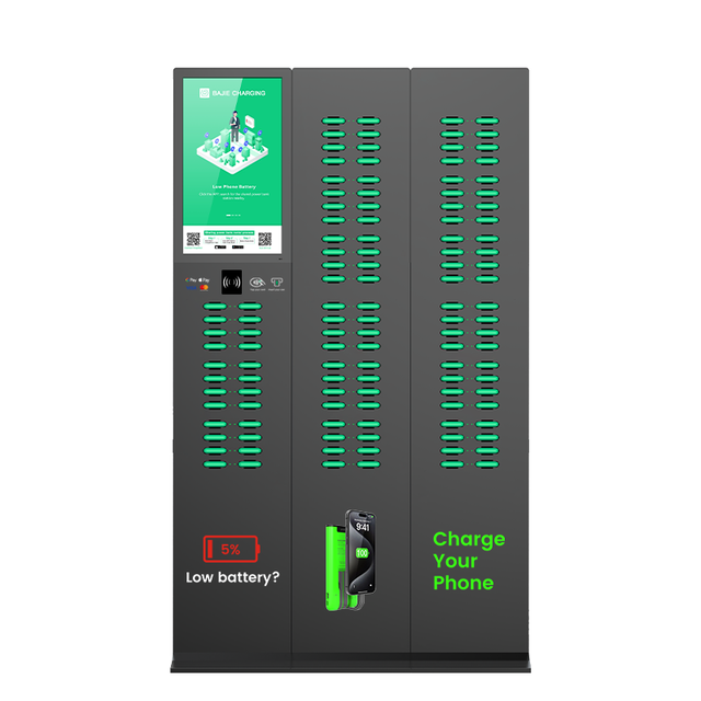 120 Slot Phone Portable Shared Charger Power Banks Power Station with Embedded POS Share Power Bank Docking Rental Station Kiosk