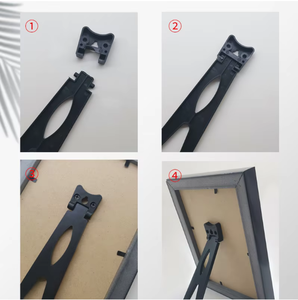 Hersteller Großhandel Diamant förmige Stütz halterung Foto rahmen Back board Stabile Multi Style Halterung 100 Stück - Product Image 4