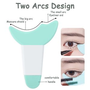 Protector de Pestañas con Logotipo Personalizado, Guía para Principiantes en Delineado de Ojos, Asistente de Posicionamiento para Sombra de Ojos y Rímel, Herramienta Protectora para Delineado de Ojos - Product Image 3