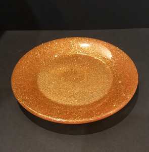 Assiette en résine ronde unique pour servir ou exposer une assiette artistique et durable parfaite pour les cadeaux ou le style intérieur - Product Image 4